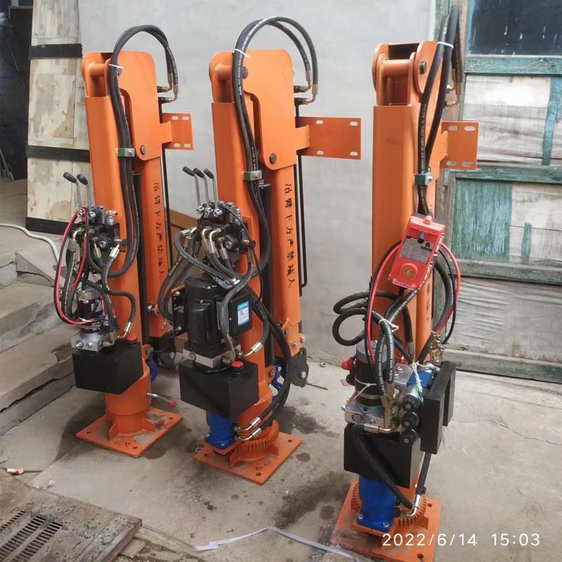 台北市重汽蓝牌随车吊 3.2吨 国六动力强 液压驱动 农用自卸起重机
